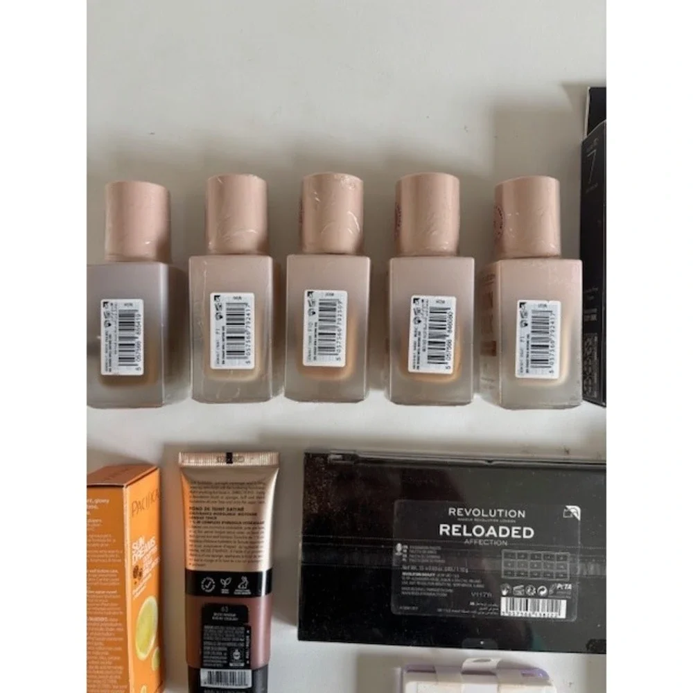 Makeup Bundle: Gel Nails, CC Cream, Eye Shadow, Foundation etc‎